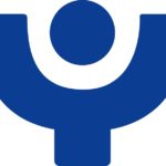 DP logo blå stort